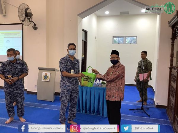 Taklimat Zakat Pendapatan Di Surau Huda Pangkalan Udara Kuching Tabung Baitulmal Sarawak